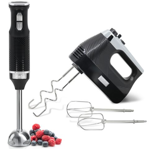 Briebe Mixeur Skt1187blk Elegance Set 600W 2 Vitesses Turbo