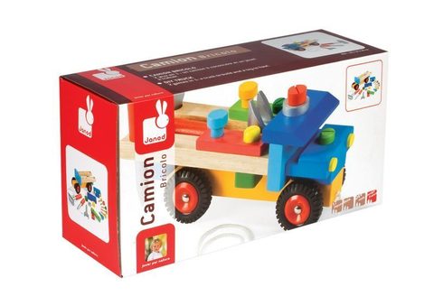 Juratoys-janod Camion Bricolage 30 X10 X16 Cm Multicolor Bois