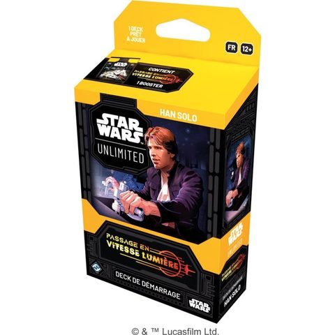 Star Wars Carte à collectionner Unlimited Passage Vitesse Lumière Deck Modèle aléatoire