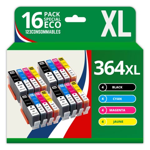123consommables 364xl - Cartouche Compatible Avec Hp 364 Xl
