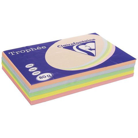Clairefontaine Trophée Couleurs Pastel A4