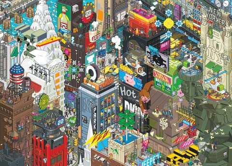 Heye Puzzle New York Quest 1000 Heye29914