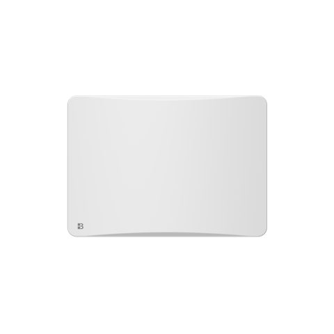 Bestherm Radiateur électrique fixe à inertie sèche céramique avec thermostat interchangeable 1000W OVEO horizontal