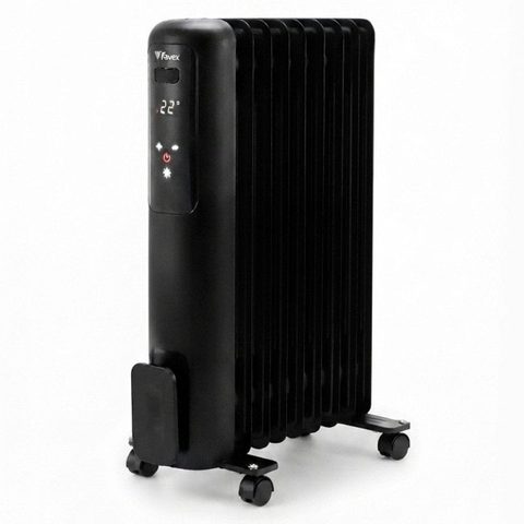 Favex Radiateur bain d'huile 2000W GARDA WiFi Tuya Smart Telecommande 20 m2