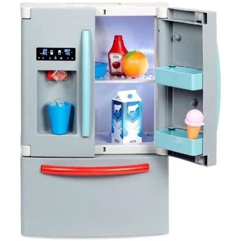 Little Tikes Mon 1er Frigo Jeu D'imitation Distributeur De Glaçons Réaliste Lumieres Et Bruits Réalistes Nourritures Et Bo