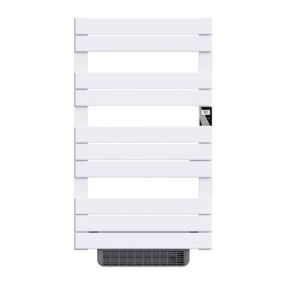Bestherm Sèche-serviette électrique sans fluide avec soufflerie 500W+1000W H.108,4xL60cm HANAE