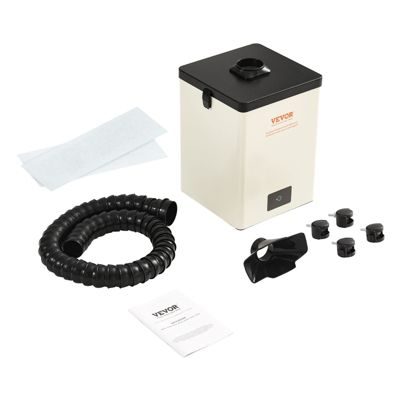 Vevor Extracteur fumee soudage 150W, filtre 3 couches, debit 332 m3/h, compact, pour soudure et gravure