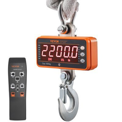 Vevor Balance suspendue industrielle 1000 kg, numérique