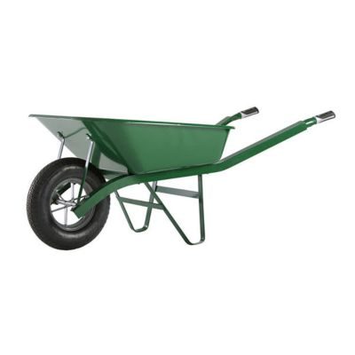 Haemmerlin Brouette Cornière 100 L peinte - roue gonflée Ø 400 mm