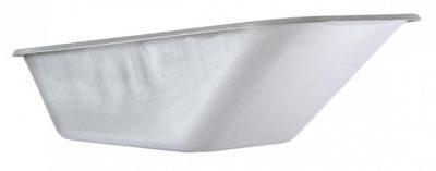 Haemmerlin Caisse galvanisée 120 L 4 trous - pour brouette Bâti Plus 120 Réno