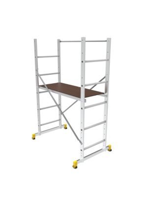 Centaure Échafaudage aluminium - Pratico - hauteur de travail 3 m - charge max. 150 kg