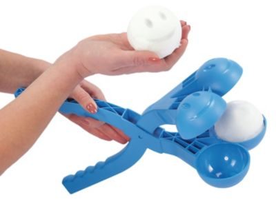 Perrin Pince à boule de neige 38 cm - bleu - accessoire hiver