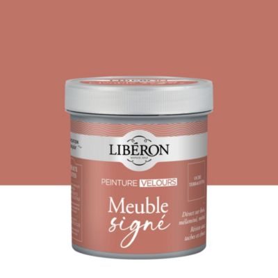 Liberon Peinture meuble et boiserie Meuble signé ocre terracotta velours 0.5L