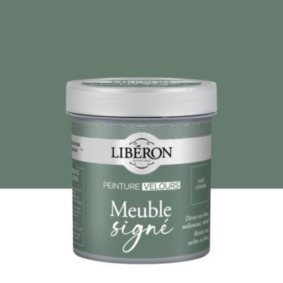 Liberon Peinture meuble et boiserie Meuble signé vert cendré velours 0.5L