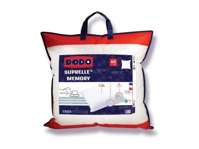 Dodo Oreiller ergonomique à mémoire de forme - 1060g/m² - 60x60cm - CERVEA