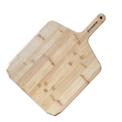 Le Marquier Planche à découper pour pizza en bambou - L.48 x P.30,5 x H.1,5 cm