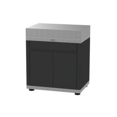 Le Marquier Meuble avec tiroir DUO pour cuisine extérieure 80 x 55 cm