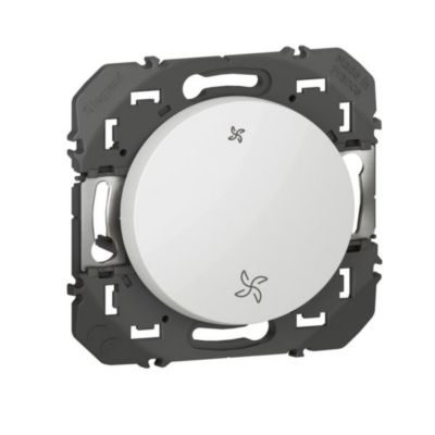 Legrand Poussoir commande VMC dooxie finition blanc