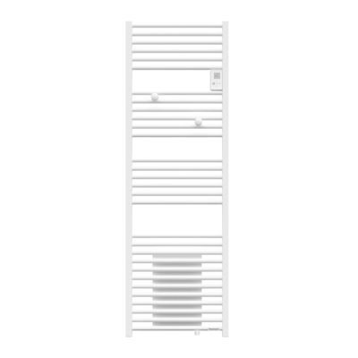 Thermor Radiateur sèche-serviettes - Riva 4 mixte avec soufflerie 1500W satin
