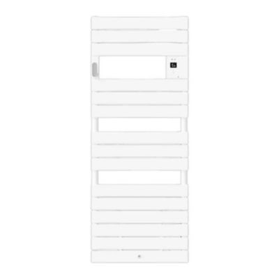 Thermor Sèche-serviettes électrique Riviera 2 sans soufflerie blanc satin 1000W-498217-thermor