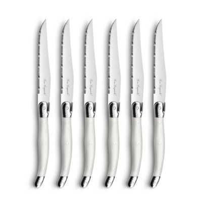 Pradel Essentiel C 6 couteaux steak Perle Perle - Rustic par