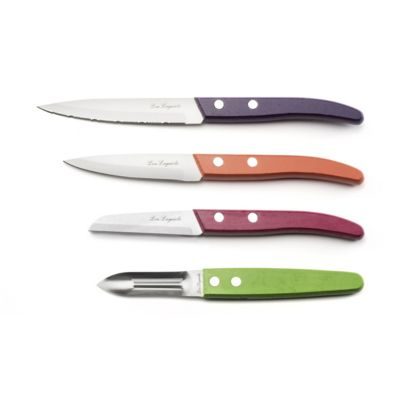 Lou Laguiole Set de 4 couteaux "Essentiel" Multicolore - par