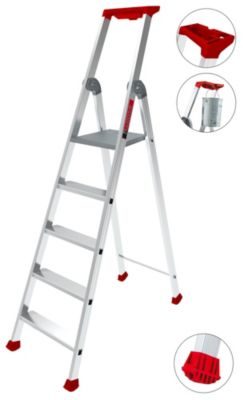 Hanger Escabeau aluminium 'MaxiBat' 3 marches 100200