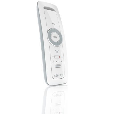 Somfy 1870646 - Télécommande Situo 5 canaux à Variation io Pure pour stores vénitiens et pergola bioclimatique motorisés - Pour commander 5 moteurs ou 5 groupes de moteurs radio io