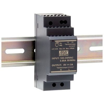 Somfy Module d'Alimentation Rail-DIN pour visiophones V100+, V350 et V500