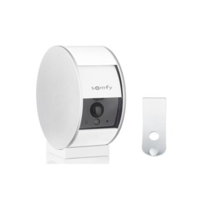 Somfy Indoor Camera - Caméra de surveillance intérieure avec support mural