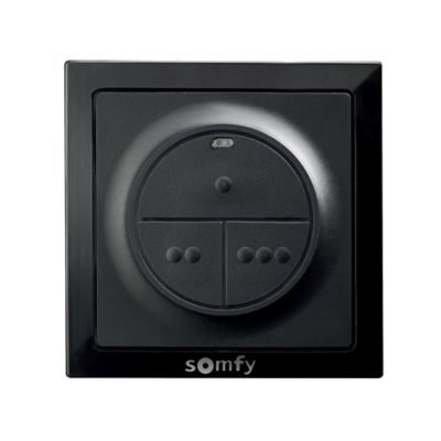 Somfy Commande murale radio RTS - Pour commander 3 motorisations RTS - Sans fil - Etanche
