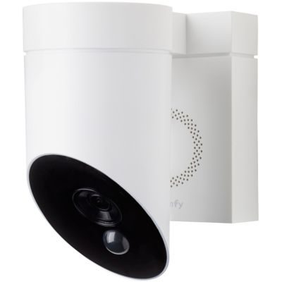 Somfy Outdoor Camera blanche - Caméra de surveillance extérieure wifi
