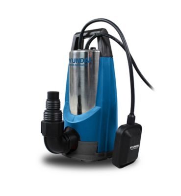 Hyundai Pompe évacuation 2 en 1 (eaux claires et eaux chargées) 1100w