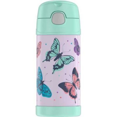 Thermos Petite Gourde Isotherme avec paille Funtainer