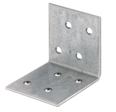 Gah Alberts Lot de 25 equerres acier galvanise, 40x40x40 mm ALBERTS