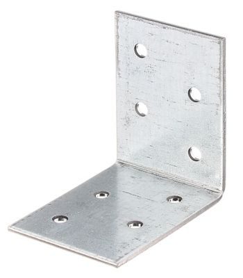 Gah Alberts Lot de 25 equerres acier galvanise, 50x50x40 mm ALBERTS