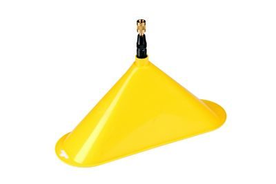 Gloria Cloche de pulvérisation buse à jet plat jaune