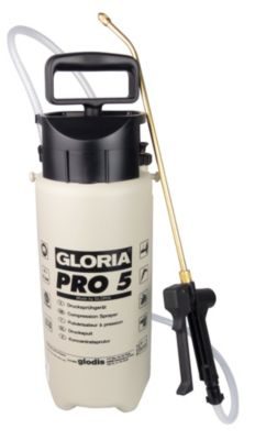 Gloria Pulvérisateur à pression spécial Pro 5 cuve plastique 5l - 163106