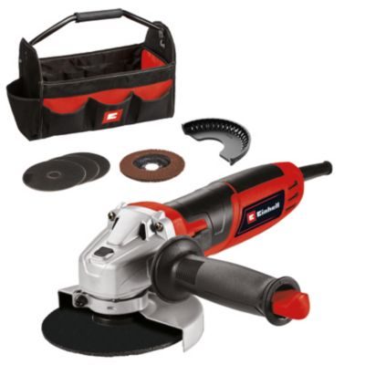 Einhell Meuleuse d'angle TC-AG 125/850 - Puissance 850 W - 2 positions