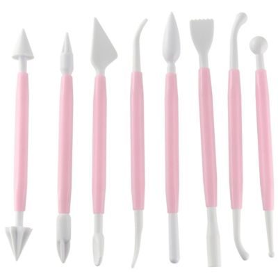 Zenker Set de 8 outils pour modeler la pâte à sucre Candy