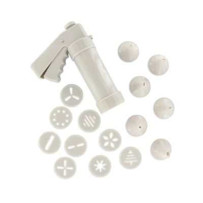 Zenker Presse-biscuit et 6 embouts et 10 disques de motifs Smart Pastry