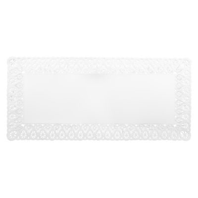 Zenker Lot de 15 napperons papier rectangulaires pour cakes