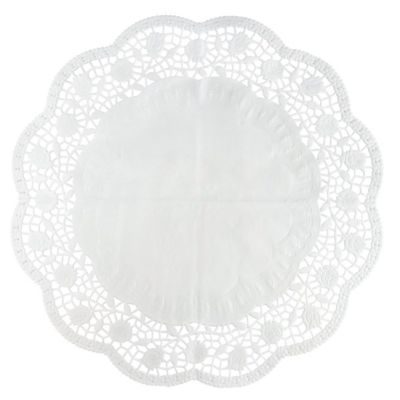 Zenker Lot de 15 napperons papier ronds pour tartes et gâteaux