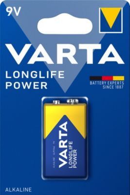 Varta Pile alcaline 9V (PP3) Long-life Power