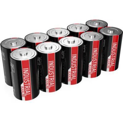Ansmann Pile alcaline 'Industrial', Mono D, pack de 10