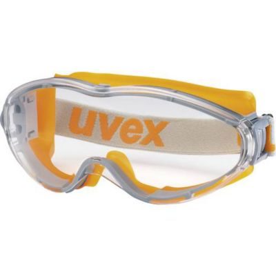Uvex Lunettes-masque intégrales Ultrasonic orange gris, protection oculaire EN 166-1, anti