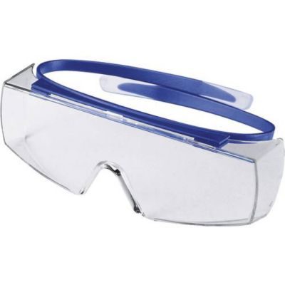 Uvex Surlunettes Super OTG légères bleu, protection oculaire panoramique compatible lunettes de vue