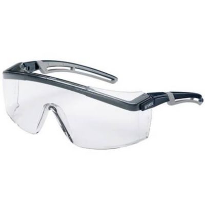 Uvex Astrospec 2.0 9164187 Lunettes de protection claires avec protection UV et serre-tête réglable