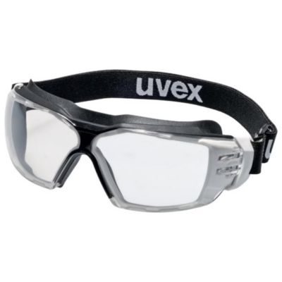 Uvex Lunettes-masques de protection légères UV400 anti-buée et anti-rayures PHEOS CX2 SONIC Noir Unique