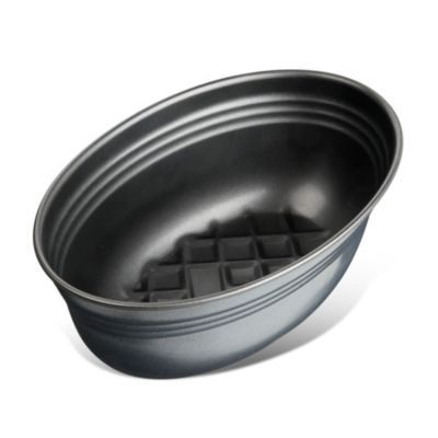 Zenker Moule à pain ovale 26 x 16 cm Black Metallic